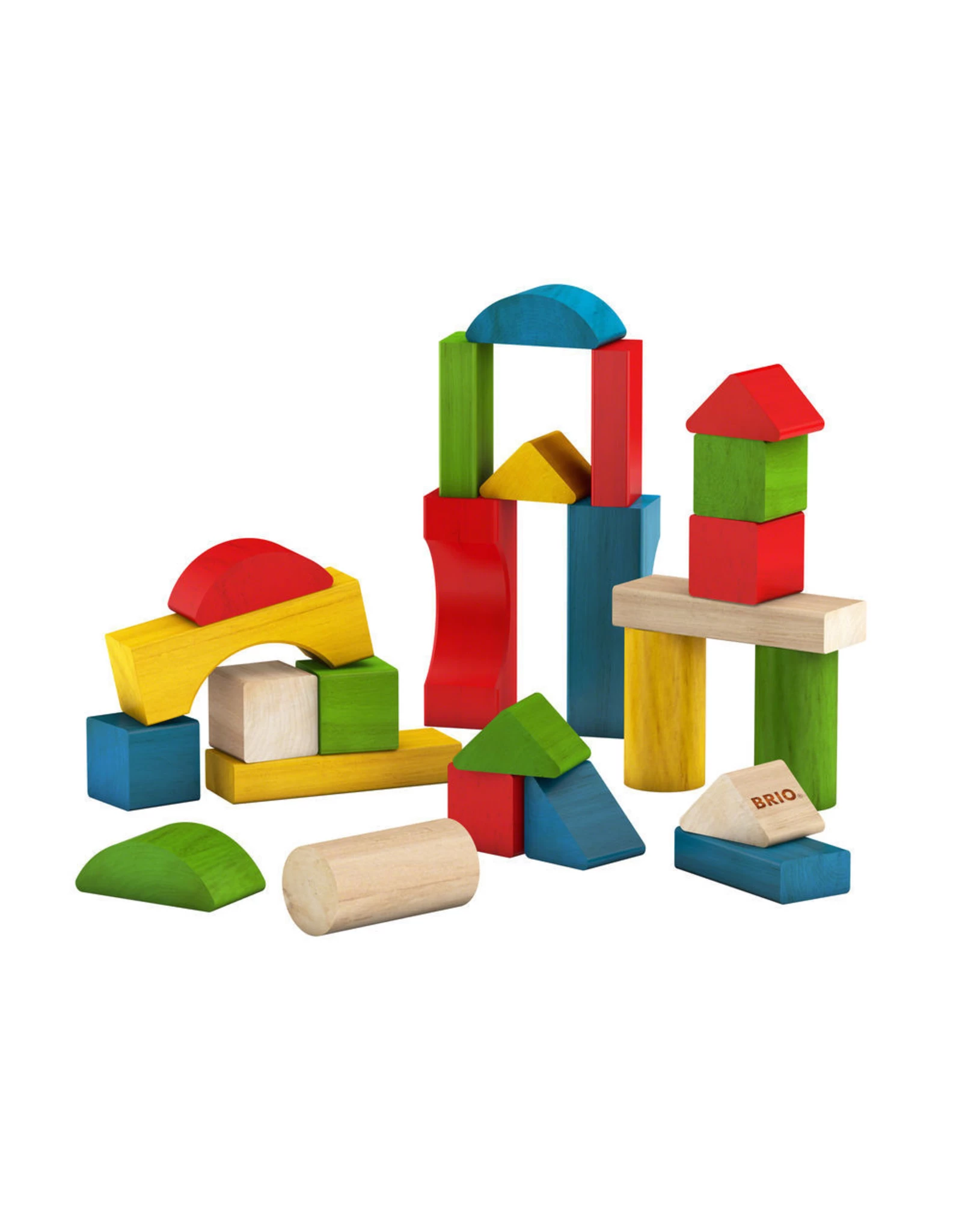 Brio 30114 Gekleurde Blokken 25 Stuks - Afbeelding 2