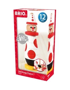 Brio 30230 Stapelclown - Stacking Clown 60 Jaar