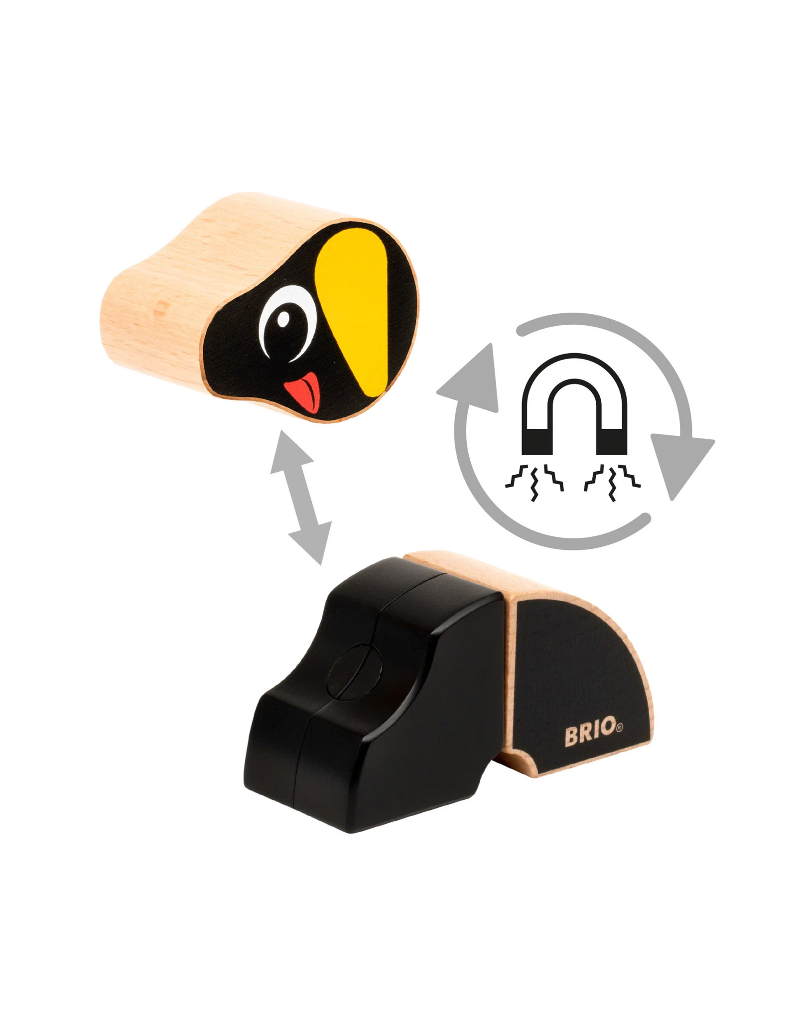 Brio 30269 Magnetische Teckel En Kat - Magnetic Cat And Dog - Afbeelding 3