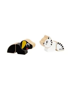 Brio 30269 Magnetische Teckel En Kat - Magnetic Cat And Dog