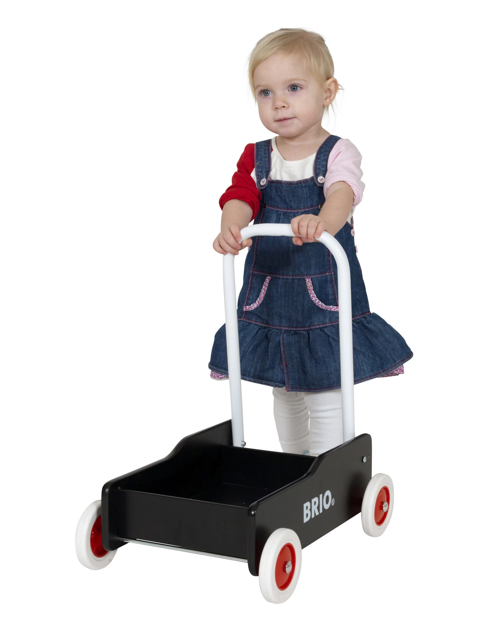 Brio 31351 Zwarte Loopwagen - Toddler Wobbler Black - Afbeelding 3