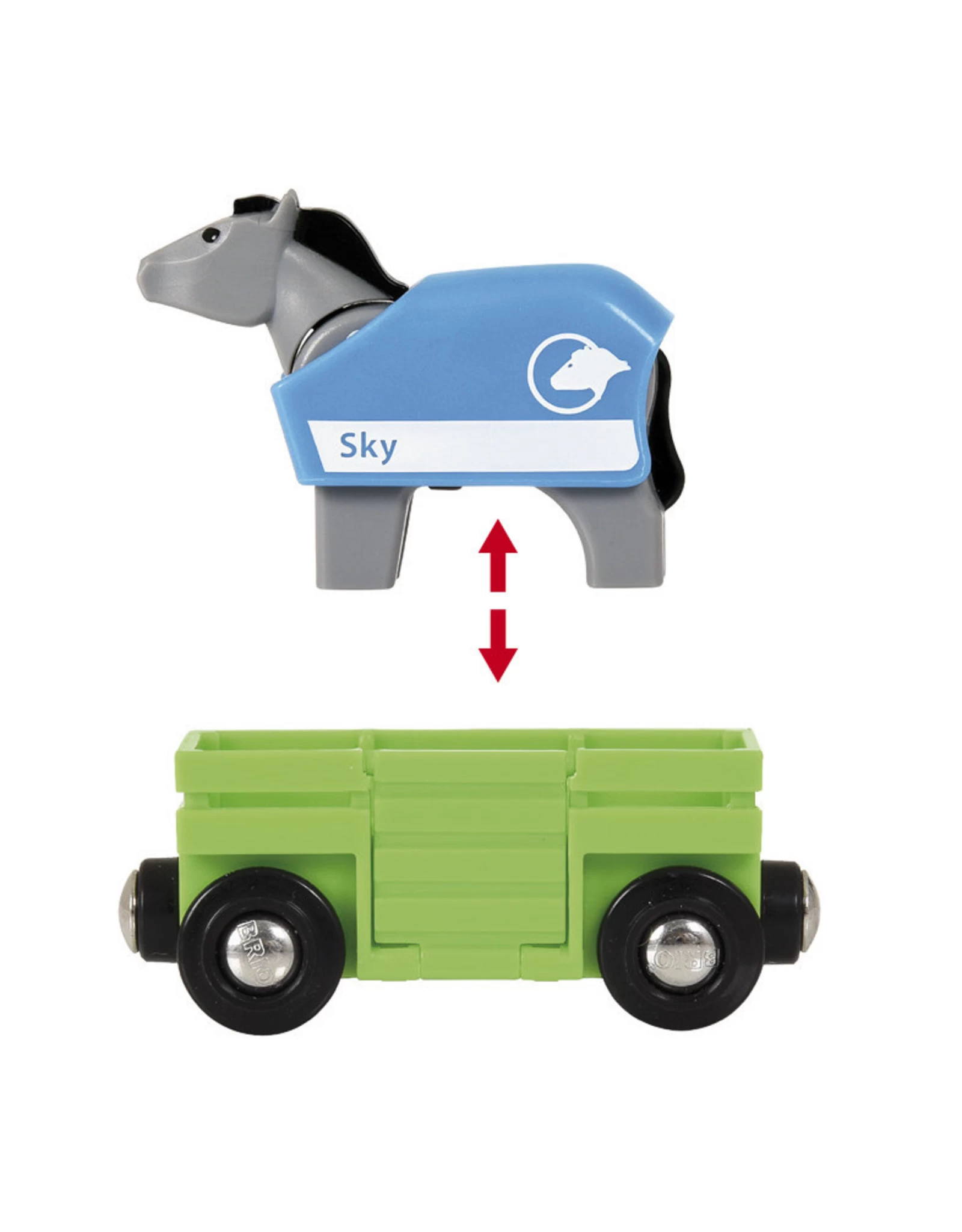 Brio 33790 Treinset Met Paarden - Countryside Horseset - Afbeelding 3