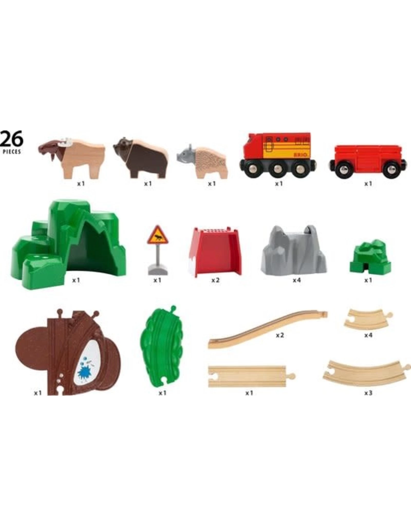 Brio 33988 Noordelijke Dierenset - Nordic Animal Set - Afbeelding 5