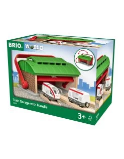 Brio World 33474 Treingarage Met Handvat - Train Garage With Handle