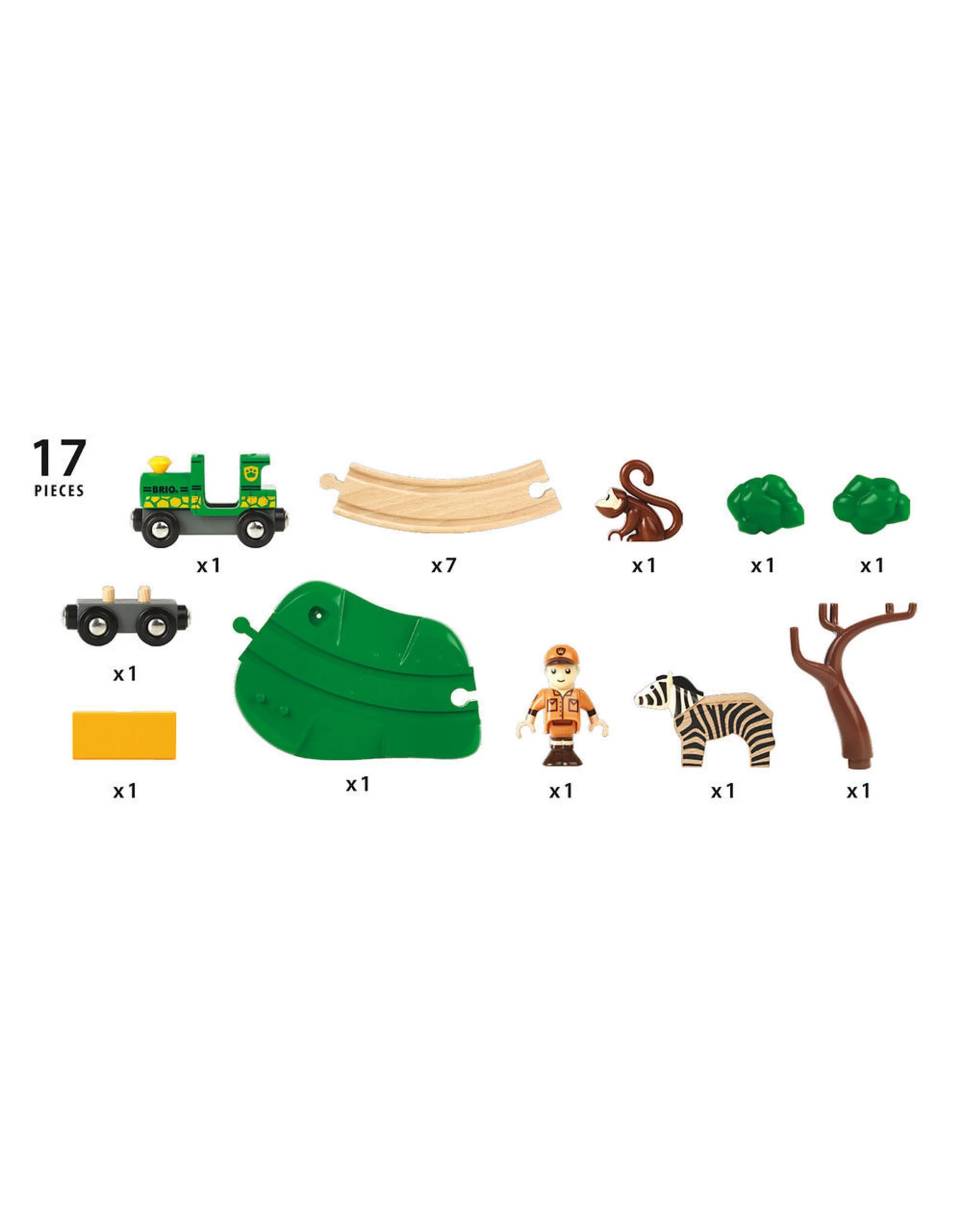 Brio World 33720 Safari Treinset - Safari Railway Set - Afbeelding 3