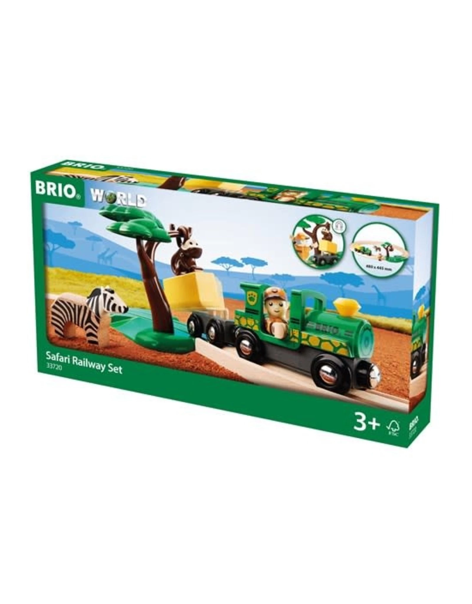 Brio World 33720 Safari Treinset - Safari Railway Set - Afbeelding 5