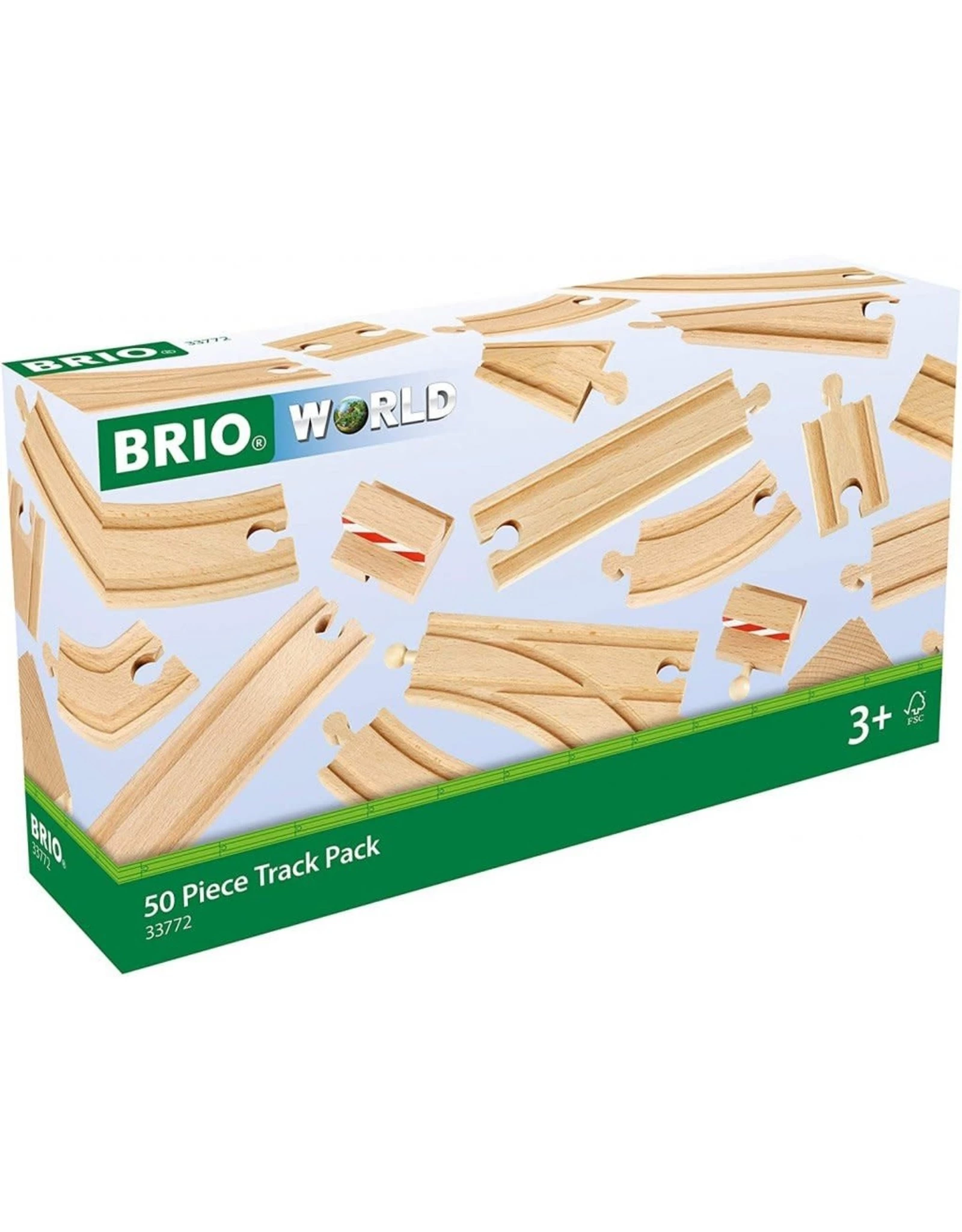 Brio World 33772 Uitbreidingsset Rails - Special Track Pack (50-delig) - Afbeelding 2