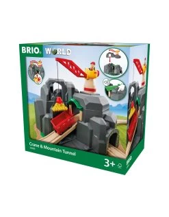 Brio World 33889 Kraan En Bergtunnel - Crane And Mountain Tunnel
