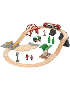 Brio World 33915 Spoor En Weg Stadset - Rail & Road City Set