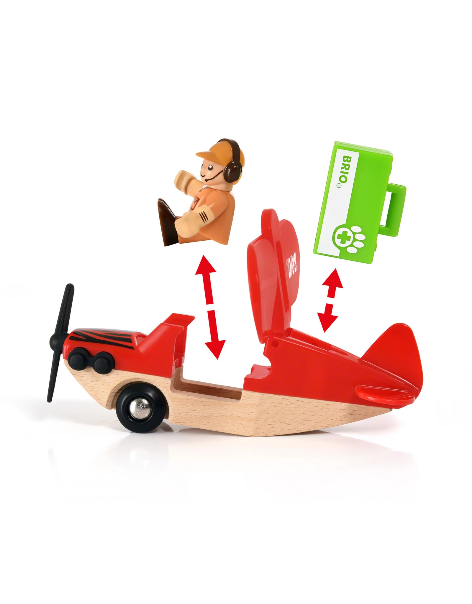 Brio World 33963 Safari Vliegtuig - Safari Airplane - Afbeelding 3