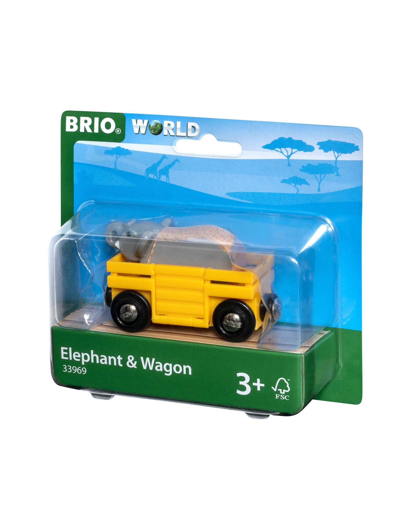 Brio World 33969 Wagon Met Olifant - Elephant & Wagon - Afbeelding 5