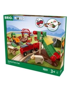 Brio World 33984 Boerderijdierenset - Animal Farm Set