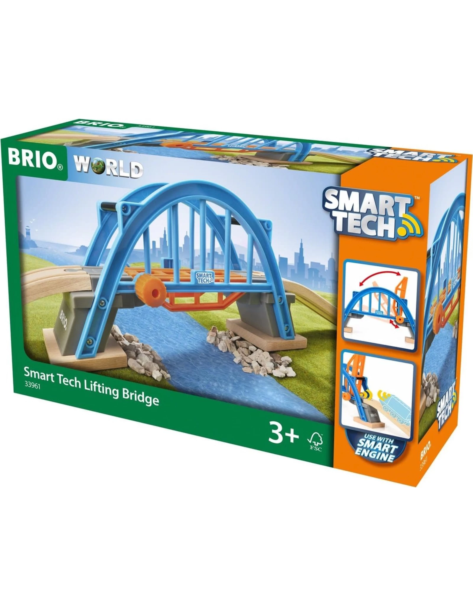 Brio World Smart Tech Lifting Bridge