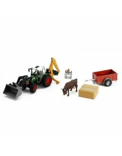 Bruder 01041 Fendt 2095 + Accessoires