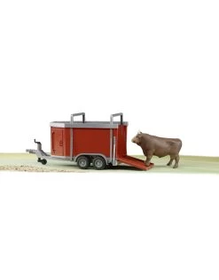 Bruder 02029 Veewagen Inclusief 1 Rund (1:16)