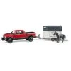Bruder 02501 RAM 2500 Power Wagon Met Paardentrailer (1:16)