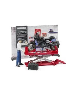 Bruder Bworld 62101 Werkplaats Voor Motoren (1:16)