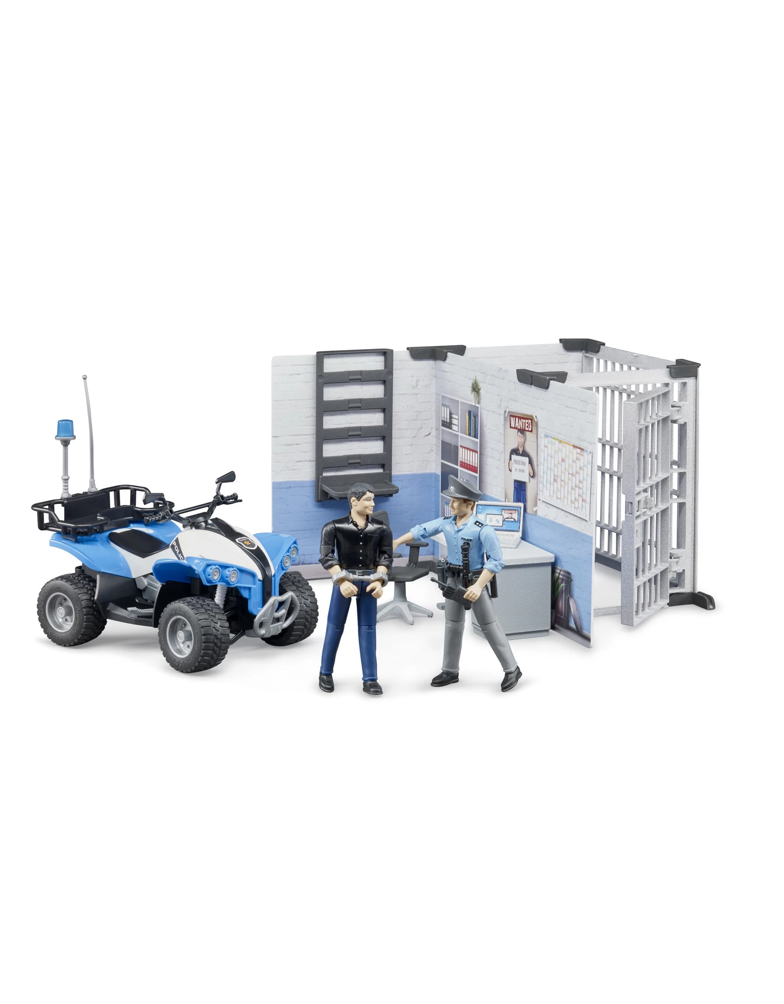 Bruder Bworld 62730 Politiebureau Set - Afbeelding 5