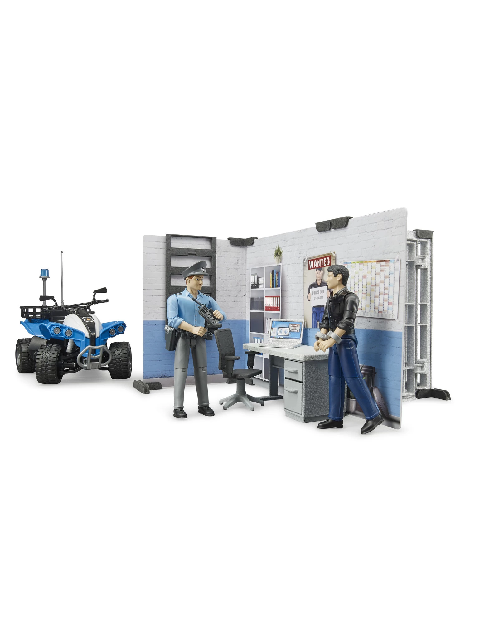 Bruder Bworld 62730 Politiebureau Set