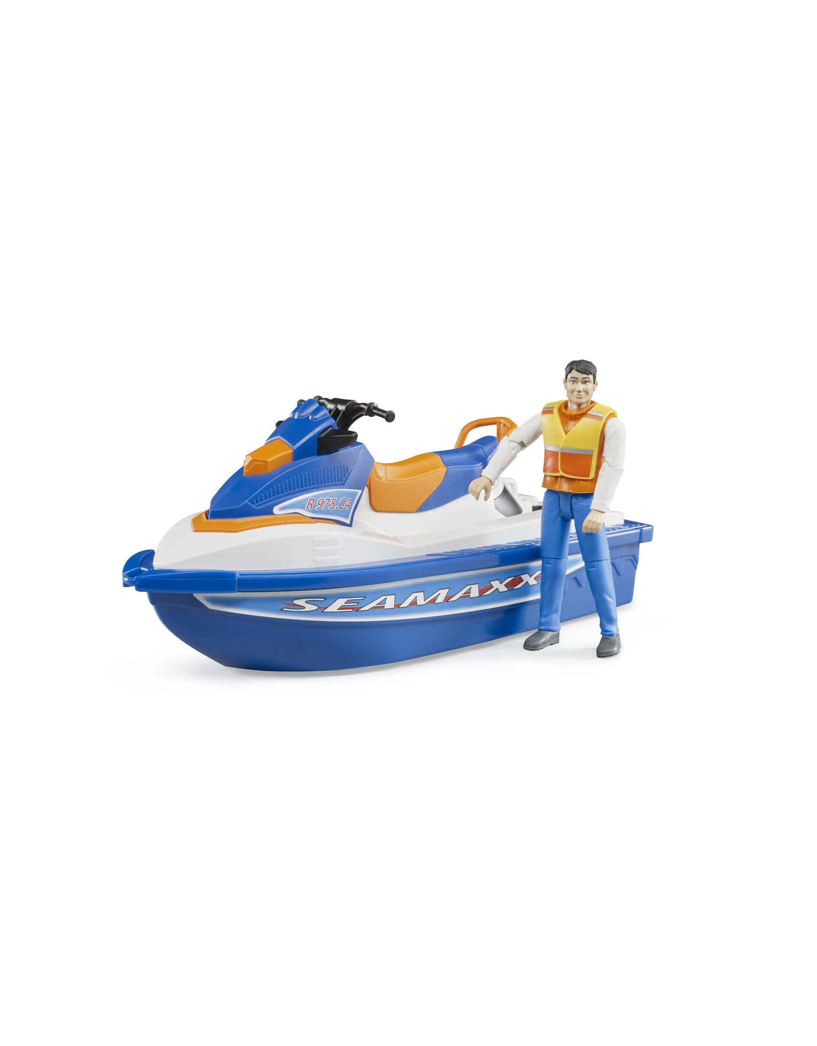 Bruder Bworld 63150 Waterscooter Met Bestuurder - Afbeelding 5