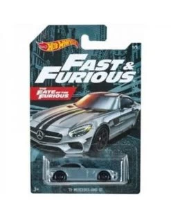 Hot Wheels Diecast Fast&Furious 15 Mercedes AMG GT The Fate Of The Furious