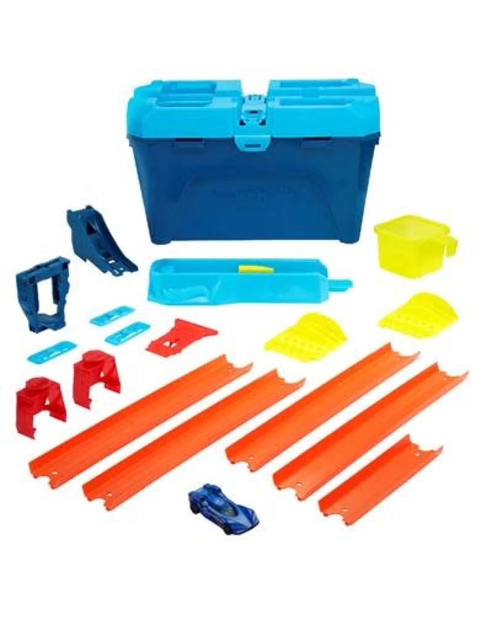 Hot Wheels Track Builder Box Blauw - Afbeelding 3