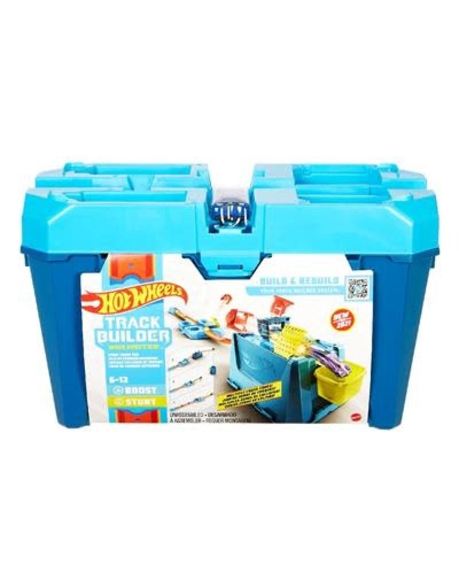 Hot Wheels Track Builder Box Blauw