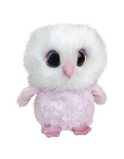 Lumo Stars Classic Pöllö De Roze/Witte Uil - 15cm