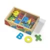 Melissa & Doug Melissa&Doug 10448 Houten Magneetletters (52 Stuks)
