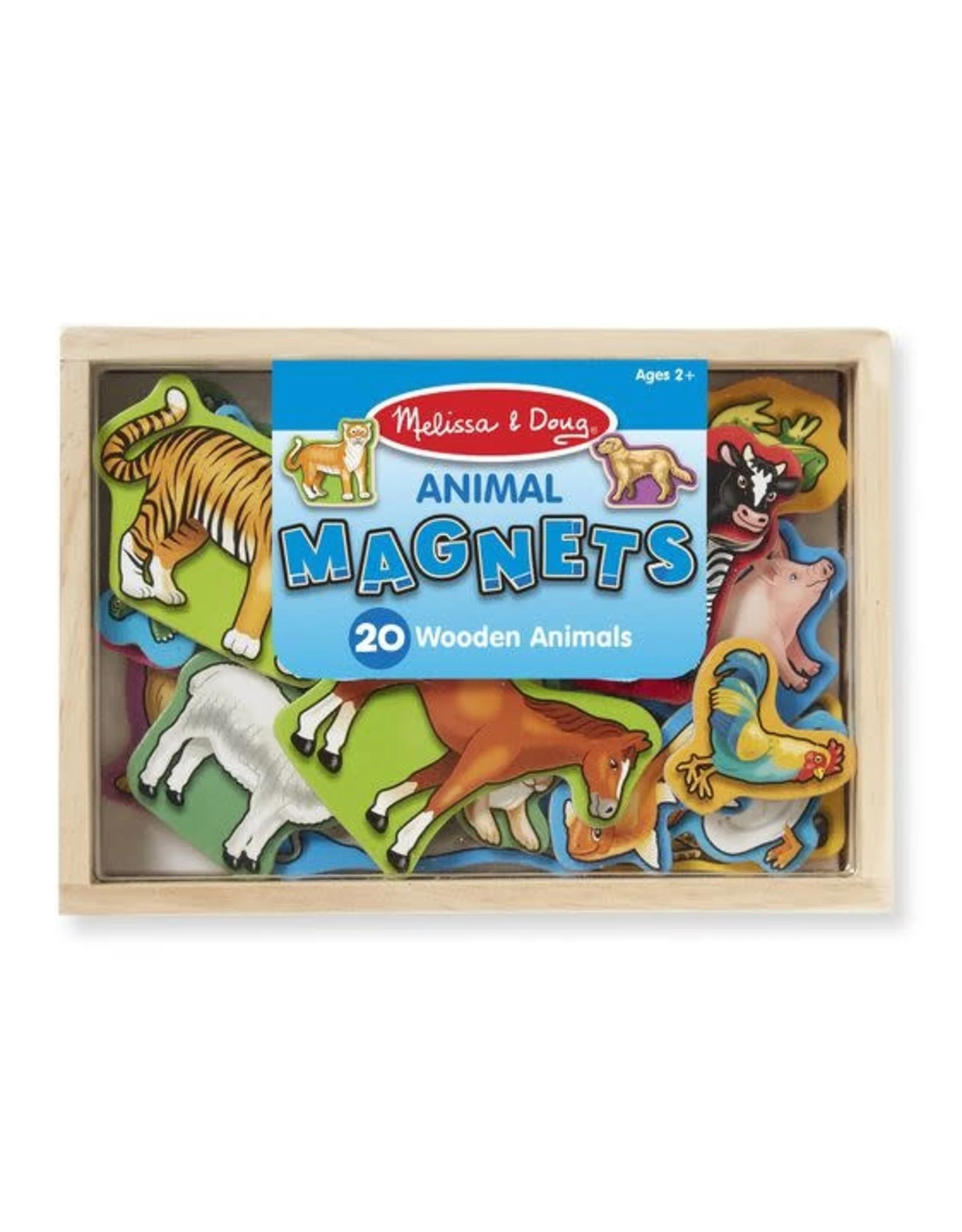Melissa & Doug Melissa&Doug 10475 Houten Magneten Dieren (20 Stuks) - Afbeelding 2