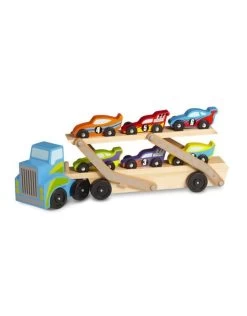 Melissa & Doug Melissa&Doug 12759 Extra Grote Vrachtwagen Incl. 6 Raceauto's (7-delig)