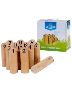 Outdoor Play Fins Werpspel Hout