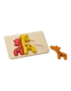 Plan Toys Giraffe Puzzle - Houten Puzzel Giraffen
