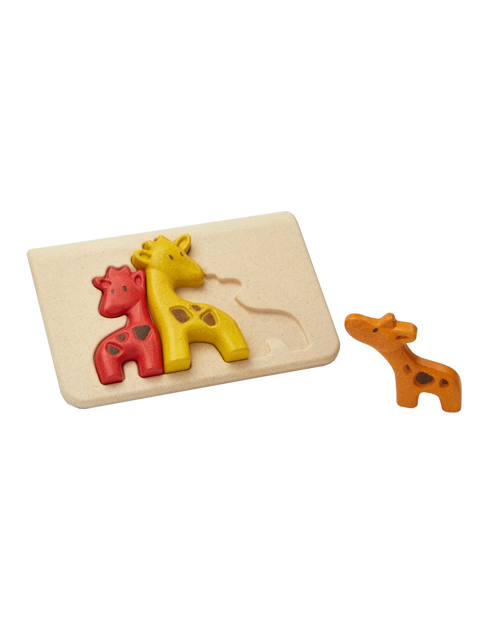 Plan Toys Giraffe Puzzle - Houten Puzzel Giraffen