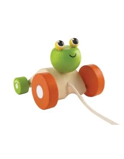 Plan Toys Jumping Frog - Trekfiguur Springende Kikker