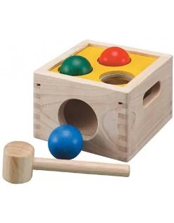 Plan Toys Punch & Drop - Hamer En Val Spel