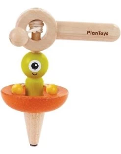 Plan Toys Spaceship Top - Ruimteschip Tol