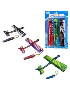Rhombus Air Launch Jet Fighters 3 Pack Assorti