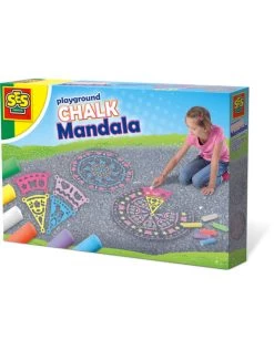SES Creative Chalk Mandala Playground