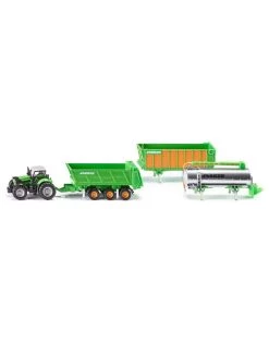 Siku Farmer 1848 Tractor Deutz Met Joskin Set (1:87)