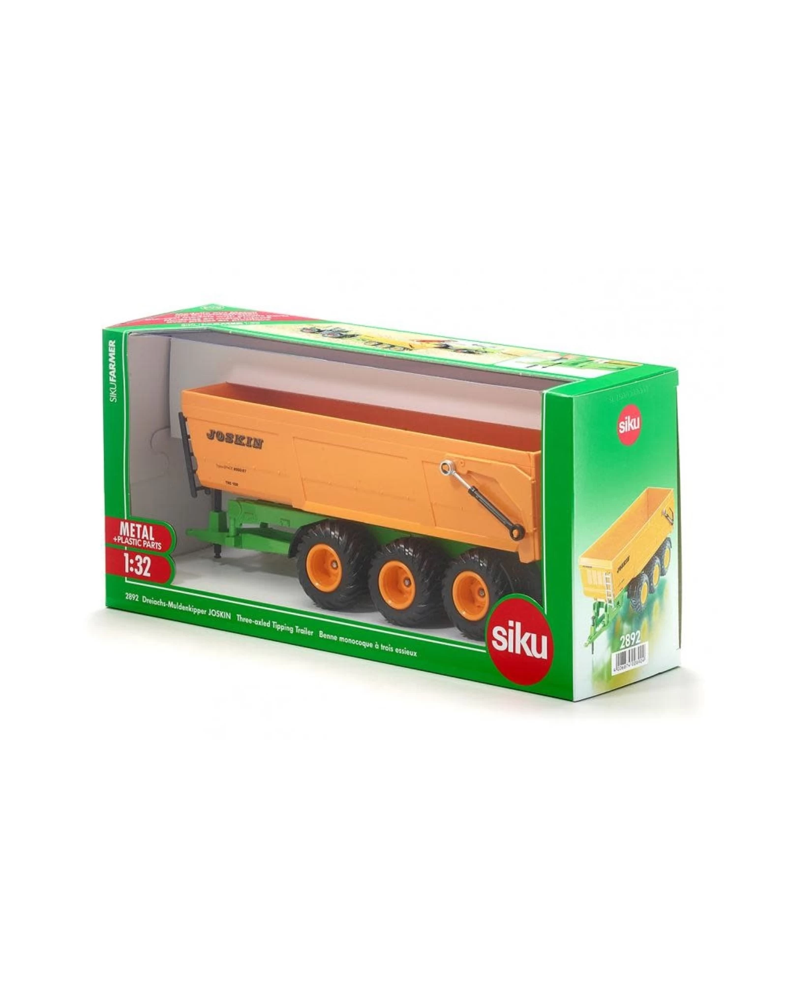 Siku Farmer 2892 3- Assige Kiepwagen Met Kantelbak JOSKIN (1:32)