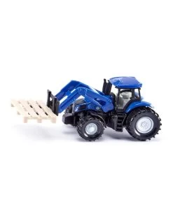 Siku Super 1487 Tractor Met Palletvork En Pallet