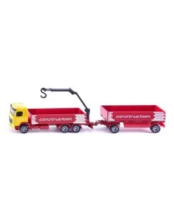 Siku Super 1797 Bouwmaterialenvrachtwagen Met Aanhanger (1:87)