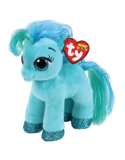 Ty Beanie Boo' Topaz De Blauwe Pony 15cm