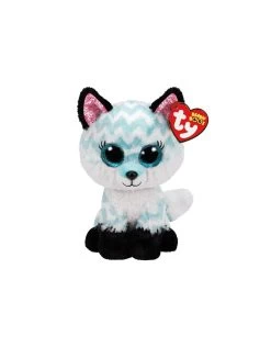 Ty Beanie Boo's Atlas De Wit/Blauwe Vos 15cm
