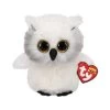 Ty Beanie Boo's Austin De Wit/grijze Uil 15 Cm