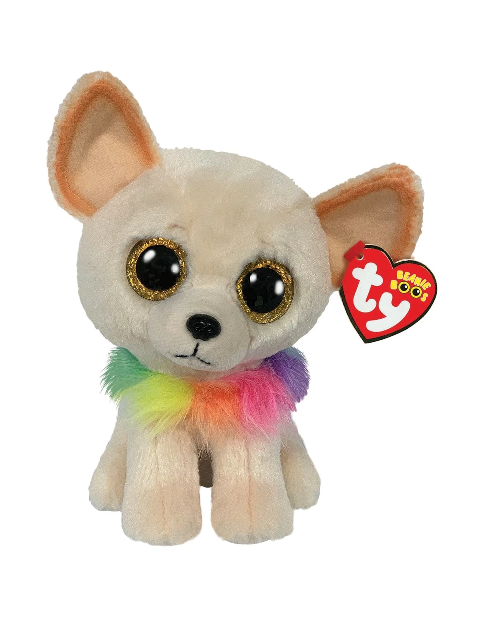 Ty Beanie Boo's Chewey De Beige Chihuahua 15cm - Afbeelding 2