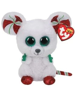 Ty Beanie Boo's Chimney Kerst Muis 15cm