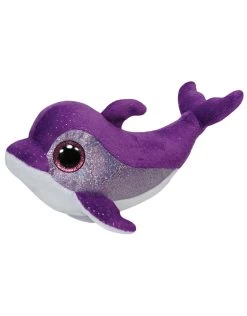 Ty Beanie Boo’s Flips De Paarse Dolfijn 15cm