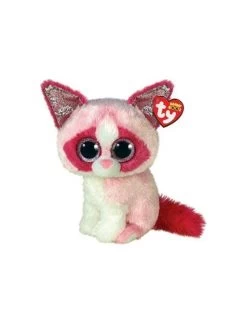 Ty Beanie Boo's Mai De Kat Pink 15cm